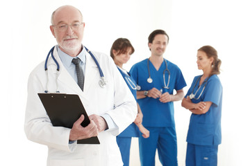 Team of doctors and nurses