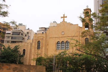 une église à Beyrouth