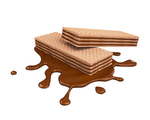 wafer biscuit chocolate