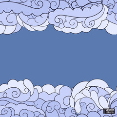 Seamless backgrounds from abstract curls