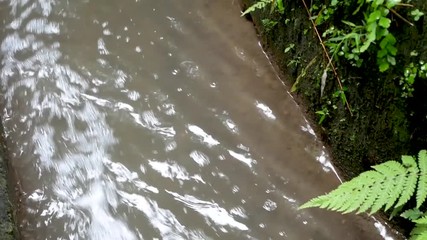 Ubud,Bali,Indonesia Kajeng street with inscriptions by tourists