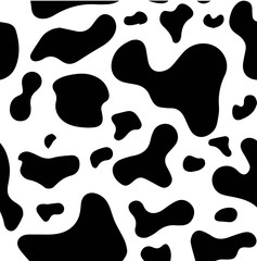 Cow skin pattern - Illustration Cow Leather, Skin, Material, Concept Does Not Exist, Footprint
