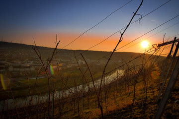 Sonnenuntergang W&uuml;rzburg