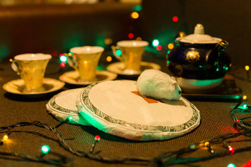 tasting of Chinese tea, Good New Year spirit