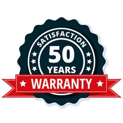 50 Year Warranty