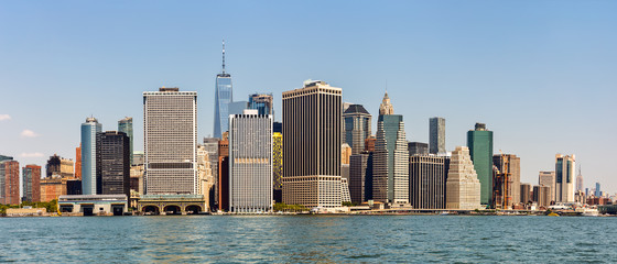 Obraz premium Lower Manhattan Skyline, NYC, USA