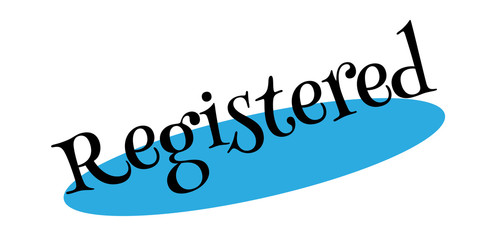 Registered rubber stamp. Grunge design with dust scratches. Effects can be easily removed for a clean, crisp look. Color is easily changed.