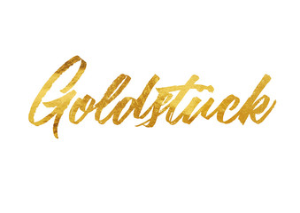 Naklejka premium Goldstück