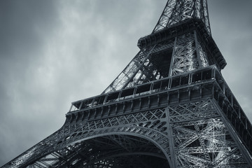 Fragment of Eiffel Tower, lower level