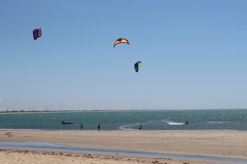 kite surfing in Brasil