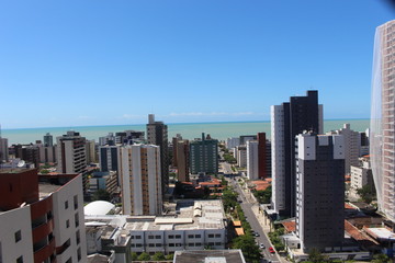 Jo&atilde;o Pessoa Brasil sea view from a building