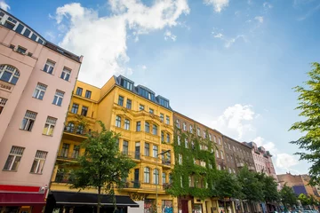 Poster berlin kreuzberg colorful buildings © Tobias Arhelger