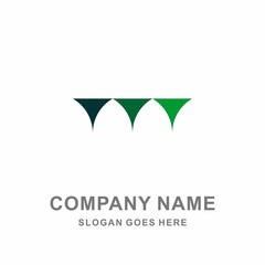 Company Logo Design Green Building Icon Graphic Design Infinity