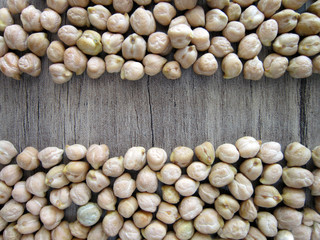 wood floors on chickpea grains,food pulses