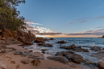 sunrise in beach
