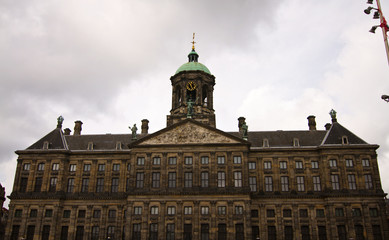 Fototapeta na wymiar Paleis op de Dam, Amsterdam