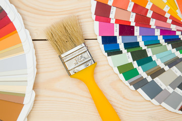 a set of tools for painting a house