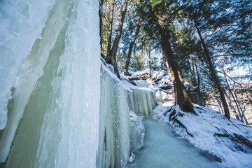 Obraz premium Ice cave exterior 