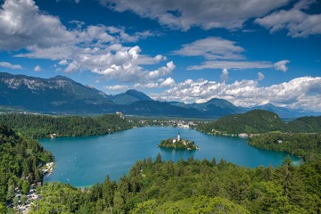 Lake Bled in Summer