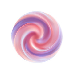 Vector yogurt swirl ice cream background.