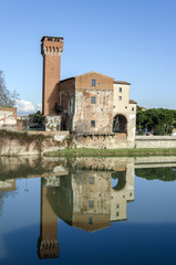 Fototapeta premium La cittadella di Pisa.