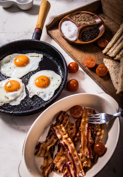 Egg and bacon