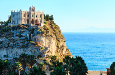 Santa Maria Island - Tropea, Calabria, Italy - obrazy, fototapety, plakaty