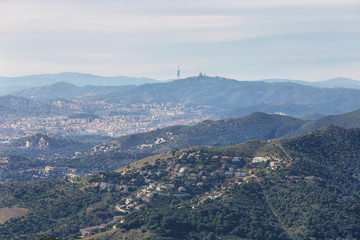Barcelona skyline