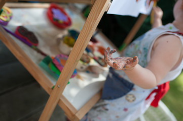 Child Painting 