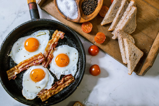 Egg and bacon
