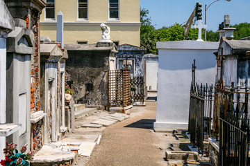 Saint Louis Cemetery number 1, New Orleans, April 2012.