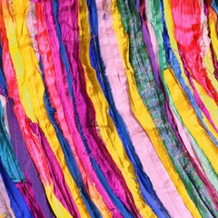 colored background of many fabrics of cotton