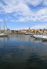 Im Hafen von Sanary-sur-Mer, Südfrankreich, Cote d´azur