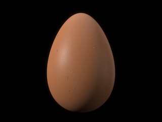 3d egg illustration.
