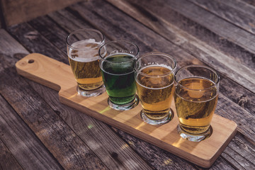 St. Patrick's day Beer Flight