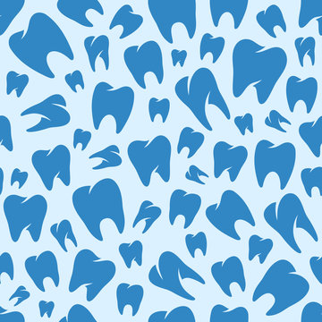 Dental seamless pattern