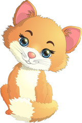 kitten is interesting