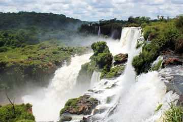 Fototapeta na wymiar Cataratas Do Iguaçu, Iguazu Falls, Brazil