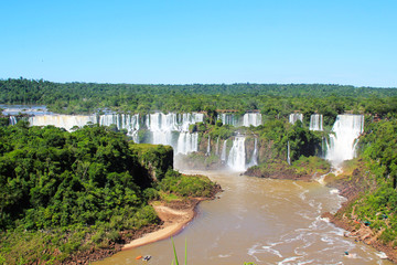 Fototapeta na wymiar Cataratas Do Iguaçu, Iguazu Falls, Argentina