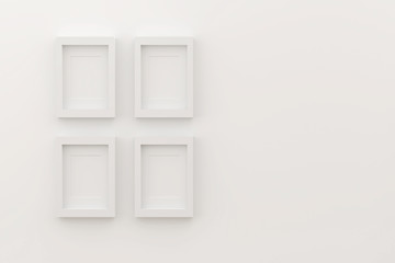 Blank frame for insert text or image inside