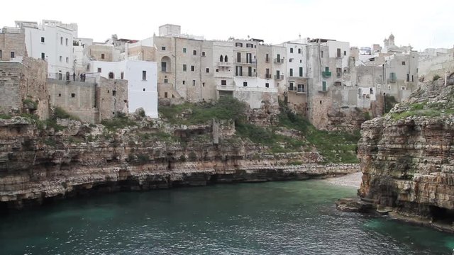 vista di polinano a mare