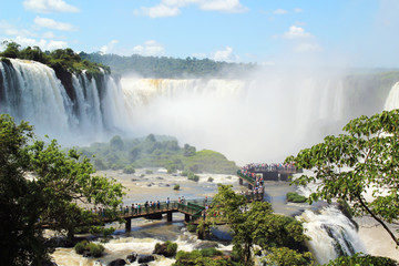 Fototapeta premium Cataratas Do Iguaçu, Iguazu Falls, Brazil