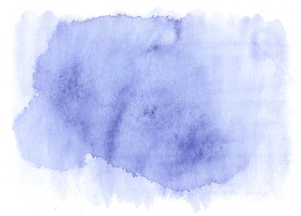 Modern watercolor background with paint divorses for design