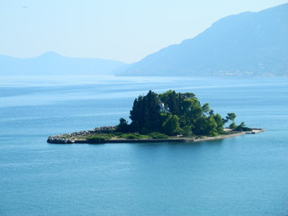 Naklejka premium the mouse island in Corfu