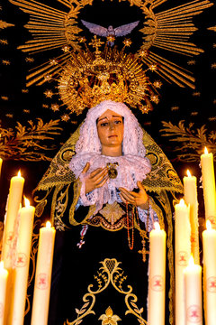 Virgen de la soledad, Galapagar