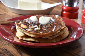 Amaranth pancakes