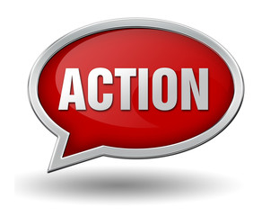 action concept  3d illustration