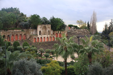 ruine de théatre à Souk Michael