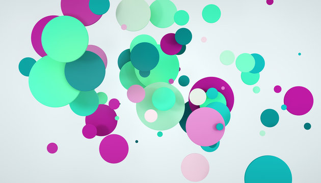 abstract circle colors