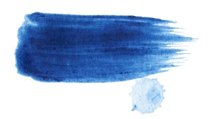 Acrylic watercolor brush stroke. Vector texture background